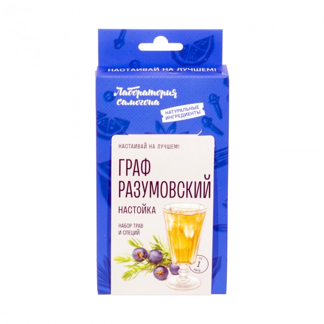 Набор для приготовления настойки "Граф Разумовский" Набор для приготовления настойки "Граф Разумовский"