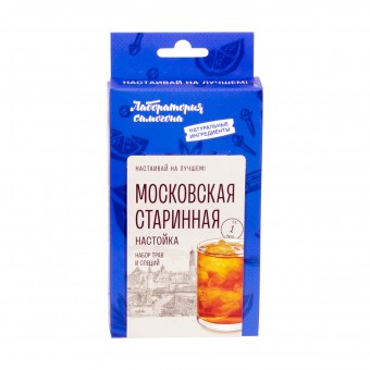 Набор для приготовления настойки "Московская Старинная" Набор для приготовления настойки "Московская Старинная"