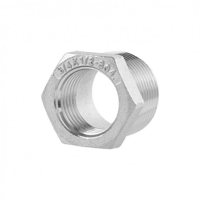 Футорка ВР 1/2" - НР 3/4" AISI Футорка ВР 1/2" - НР 3/4" AISI