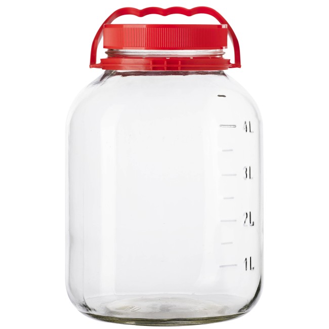 Банка 5 л. с делениями и ручкой