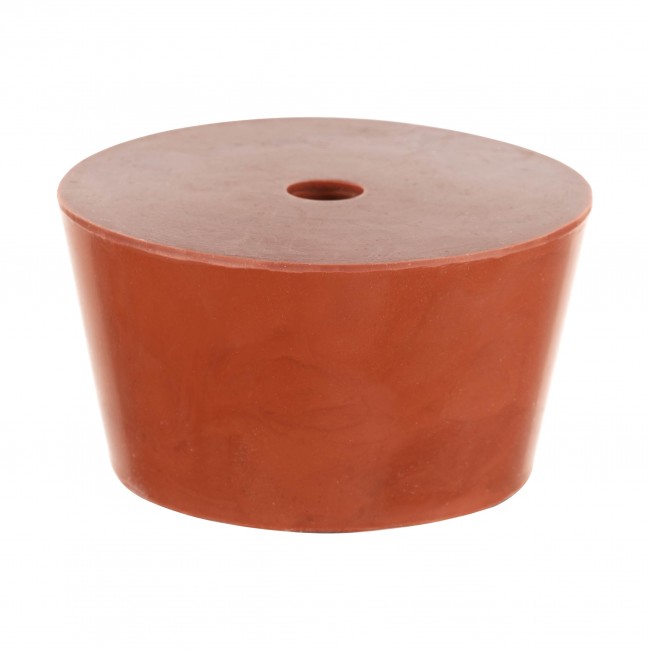 Пробка силиконовая 52/64 h-35 с каналом