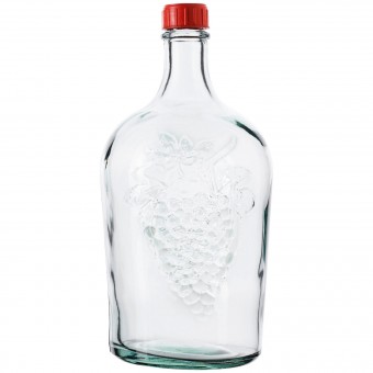 Бутылка "Виноград" 3 л. бесцветная Бутылка "Виноград" 3 л. бесцветная