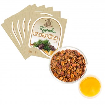 Набор для приготовления настойки "Кедровая на Меду" Набор для приготовления настойки "Кедровая на Меду"
