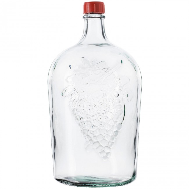 Бутылка "Виноград" 5 л. бесцветная Бутылка "Виноград" 5 л. бесцветная