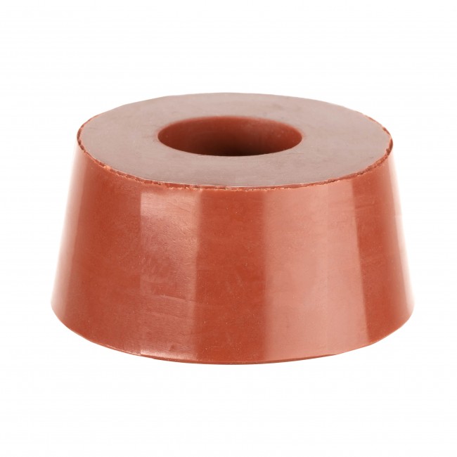 Пробка силиконовая 43/51 h-24 с каналом Пробка силиконовая 43/51 h-24 с каналом