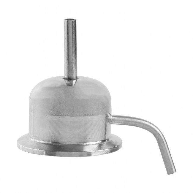 Носик купольный для холодильника CLAMP 2,0" AISI (трубка связи с атмосферой) Носик купольный для холодильника CLAMP 2,0" AISI (трубка связи с атмосферой)