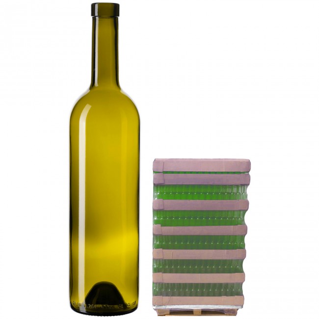 Бутылка "Бордо VIP" 0,75 л. паллет 1116 шт. Бутылка "Бордо VIP" 0,75 л. паллет 1116 шт.