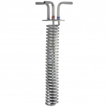 Холодильник Димрота Clamp 2.0" трубка 6 мм. Холодильник Димрота Clamp 2.0" трубка 6 мм.